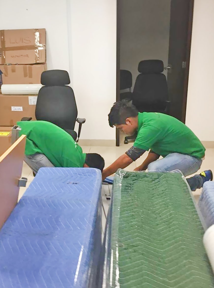 Empaque y protección de muebles