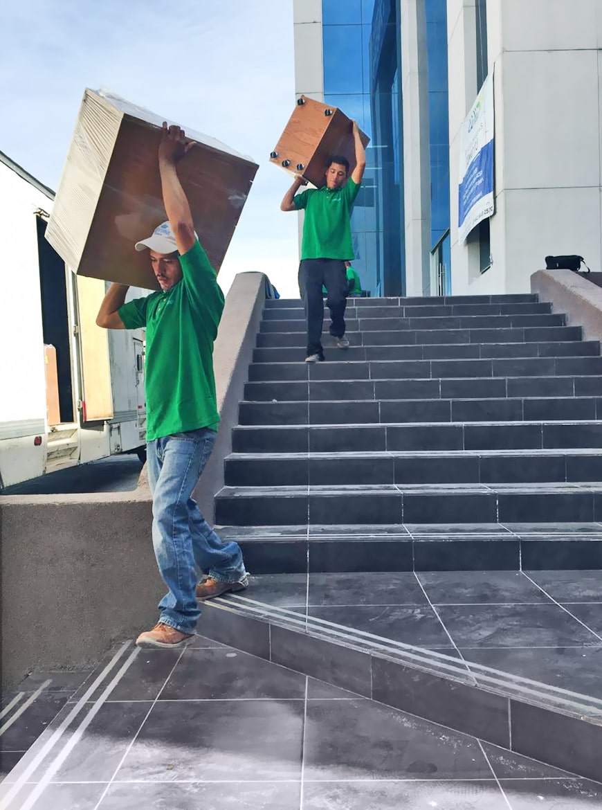 Mudanza moniliario de empresas